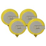 Vhbw 4x batterie compatible avec bmw e81, e60, 8 s�rie e31, e52, 7 s�rie e38, e46, e39 cl� de voiture, ...