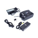 Vhbw batterie design grenouille + support + chargeur compatible avec divers v�los electriques avec batterie ...
