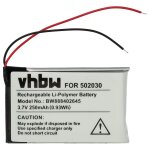 Vhbw batterie remplacement pour bosch 502030 pour gps compteur de vlo (250mah, 3, 7v, li - polymre) ...