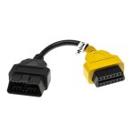 Vhbw c�ble adaptateur obd2 pour appareil de diagnostic obd adapt� a tous les mod�les alfa romeo, fiat, ...