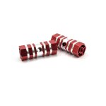 Vhbw repose - pieds pour vélo, bmx, vtt - pegs de 6, 6 x 2, 5 cm, rouge Vhbw repose - pieds pour vélo, bmx, vtt - pegs de 6, 6 x 2, 5 cm, rouge