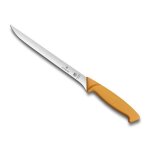 Victorinox - 5. 8449. 20 - couteau filet de sole swibo 20cm jaune Victorinox - 5. 8449. 20 - couteau filet de sole swibo 20cm jaune