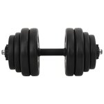 Vidaxl 1 x haltre 15 kg
