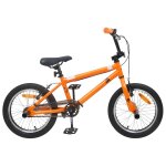 Vidaxl bmx 18 pouces pour les enfants de 7 a 10 ans orange