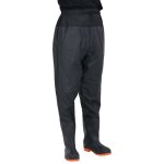 Vidaxl cuissardes avec bottes noir taille 38