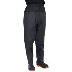 Vidaxl cuissardes avec bottes noir taille 45