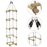 Vidaxl échelle de corde pour enfants 200 cm bois Vidaxl échelle de corde pour enfants 200 cm bois