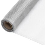 Vidaxl ecran en treillis aluminium 60x2000 cm argent