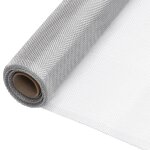 Vidaxl ecran en treillis aluminium 60x500 cm argent