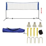 Vidaxl filet de badminton avec volants 300 x 155 cm Vidaxl filet de badminton avec volants 300 x 155 cm