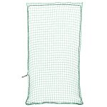 Vidaxl filet pour remorque avec corde elastique vert 6x3 m pp
