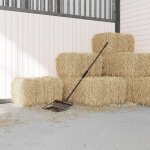 Vidaxl fourche avec 18 dents noir acier