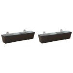 Vidaxl garde - corps m�t��
