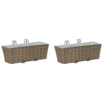 Vidaxl garde - corps m�t��