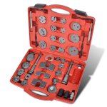 Vidaxl kit d'outils de filetage de piston d'�trier 40 pcs