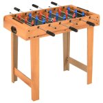 Vidaxl mini table de football 69x37x62 cm érable Vidaxl mini table de football 69x37x62 cm érable