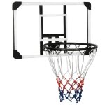 Vidaxl panneau de basket - ball transparent 71x45x2, 5 cm polycarbonate