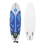Vidaxl planche de surf bleu 170 cm