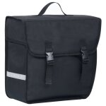 Vidaxl sac de v�lo simple pour porte - bagages etanche 21 l noir