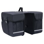 Vidaxl sac de vélo double pour porte - bagages etanche 35 l noir Vidaxl sac de vélo double pour porte - bagages etanche 35 l noir