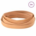 Vidaxl sangle en cuir marron clair 200 x 2 cm cuir