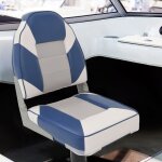 Vidaxl si�ge de bateau avec pi�destal hauteur r�glable pivotant a 360