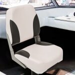 Vidaxl si�ge de bateau avec pi�destal pivotant a 360