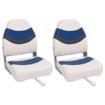 Vidaxl sièges de bateau pliables lot de 2 a dossier haut 44x38x55 cm Vidaxl sièges de bateau pliables lot de 2 a dossier haut 44x38x55 cm