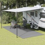 Vidaxl tapis de sol de camping anthracite 6x2, 5 m