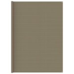 Vidaxl tapis de tente 300x600 cm taupe