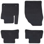 Vidaxl tapis de voiture 4 pcs noir adapt� pour toyota c - hr hybride tpe
