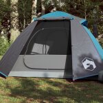 Vidaxl tente de camping a dme 2 personne bleu impermable