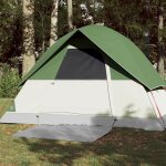 Vidaxl tente de camping a dôme 3 personne vert imperméable Vidaxl tente de camping a dôme 3 personne vert imperméable