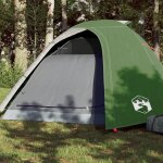 Vidaxl tente de camping a dme 4 personne vert impermable