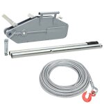 Vidaxl treuil de levage a cble 1600 kg