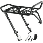 Vincita porte - bagages avant vlo 10 kg - compatible roues 40, 6 a 71, 1 cm - pince a ressort & crochet ...