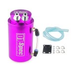 Violet r�servoir de carburant d1 pour voiture, rond, respirant, huile us�e, filtre de recyclage, accessoires ...