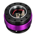 Violet universel voiture auto d�gagement rapide volant snap off moyeu adaptateur kit de patron en aluminium ...