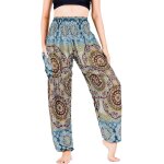 Vivid yoga sarouel pour femmes boho hippie salon pyjamas indien plage Vivid yoga sarouel pour femmes boho hippie salon pyjamas indien plage