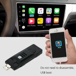 Voiture android stro assistant intelligent carplay module dongle adaptateur usb interface pour iphone, ...