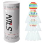 Volants de badminton - nils extreme - nbl6020 - nylon - base eva - mixte (x3)