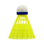 Volants ronds en nylon pour entranement en plein air, rotule en fibre de table, style laine, badminton ...
