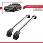 Barres de toit - ace - 2 - volkswagen passat alltrack (b8) - aluminium - gris - charge < 300 kg