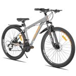 Vtt hiland bedrock 27, 5 pouces mixte, 24 vitesses, freins a disque hydrauliques, cadre en aluminium, ...