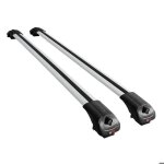 Vw golf alltrack mk7 2017 - 2019 ace - 1 barres de toit railing porte - bagages de voiture gris alu 2 ...