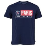 S - t - shirt - weeplay - paris - saint - germain 17 - homme - manches courtes - bleu