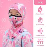 West biking - cagoule de dehors pour enfant garçon et fille, chaude, douce, souriante, echarpe, cache ... West biking - cagoule de dehors pour enfant garçon et fille, chaude, douce, souriante, echarpe, cache ...