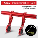 West biking - prolongateur de guidon de vlo en tube de carbone, lampe de poche rapide, support de lampe, ...