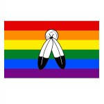 White 90x150 cm drapeau gay double spirit 90x150cm drapeau haute qualit  nipseyteko