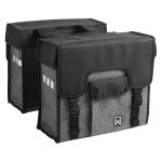 Willex sacoches de v�lo 38 l noir et gris 10613